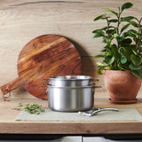 ロッキーステンレス鍋 シチューパン アルシミー18cm、20cm、24cm&ステンレスハンドル&蓋セット(ハンドルが取り外せる)