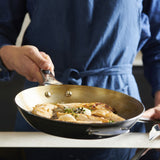 ロッキー鉄フライパン ミネラルビー(ハンドルが取り外せる)24cm、28cm