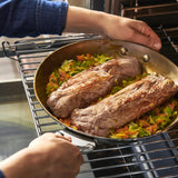 ロッキー鉄フライパン ミネラルビー(ハンドルが取り外せる)24cm、28cm