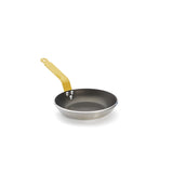 アルミ製フッ素樹脂加工 フライパン イエローハンドル ショック 20cm/1人用(ノンスティック)