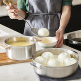 ロッキーステンレス浅鍋 ソテーパン アルシミー(ハンドルが取り外せる)24、28cm