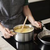 ロッキーステンレス鍋 シチューパン アルシミー(ハンドルが取り外せる)14、16cm