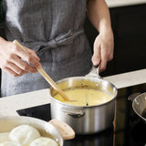 ロッキーステンレス鍋 シチューパン アルシミー18cm、20cm、24cm&ステンレスハンドル&蓋セット(ハンドルが取り外せる)