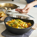 ロッキー アルミ製フッ素樹脂加工鍋ソテーパン ショック エクストリーム 24cm、28cm IH対応(ハンドルが取り外せる)(ノンスティック)