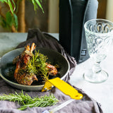 アルミ製フッ素樹脂加工 フライパン イエローハンドル ショック 20cm/1人用(ノンスティック)