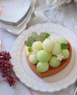 パンチング タルト型 ハート