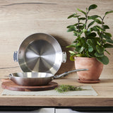 ロッキー鉄フライパン ミネラルビー(ハンドルが取り外せる)24cm、28cm