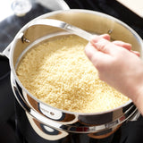 ロッキーステンレス スチームクッカー24cm