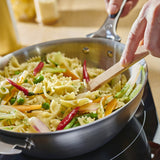 ロッキーステンレス ラウンドソテーパン アルシミー(ハンドルが取り外せる)24cm