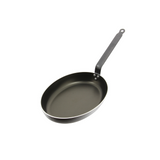 アルミ製フッ素樹脂加工 フライパン オーバルフライパン ショック 36、40cm(ノンスティック)