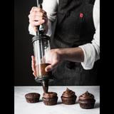 ルチューブ セット(キャップ2個(保存用コンテナ上下用)+ ビスケットキット付)/ 定量で充填