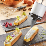 ルチューブ セット(キャップ2個(保存用コンテナ上下用)+ ビスケットキット付)/ 定量で充填