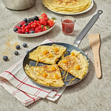 鉄フライパン クレープ用 カーボンプラス18、20、22、24、26cm