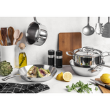 ステンレス シチューパン蓋つき アフィニティ20、24cm