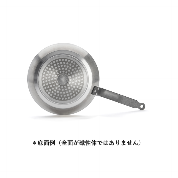 アルミ製フッ素樹脂加工 フライパン ショックレスト 20~28cm IH対応（ノンスティック）