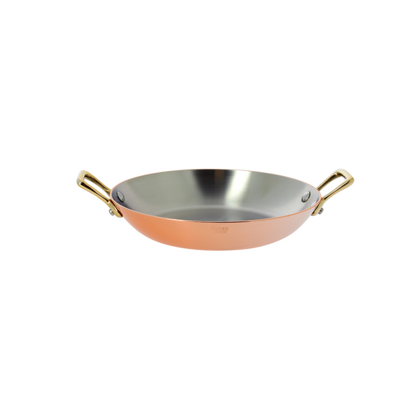 deBuyer 24cm 銅　フライパン デバイヤー公式 銅ラウンドディッシュ イノキュイーブル – デバイヤー