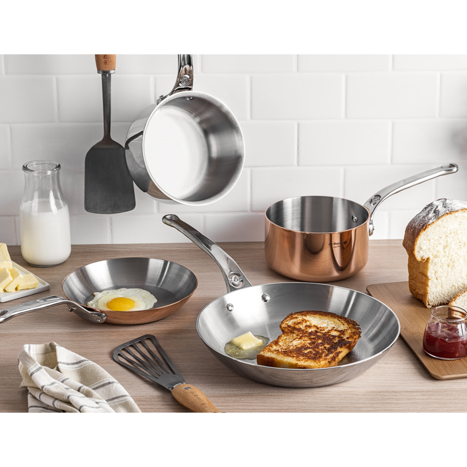 フランス製deBuyerIH対応28センチ銅フライパン フランス製deBuyerIH対応28センチ銅フライパン